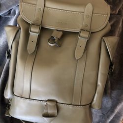 Coach Hitch leather Backpack