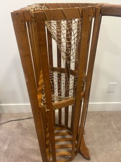 Vintage Lobster Crab Trap Table