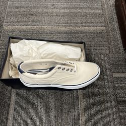 Sperry  White Canvas Topsider New