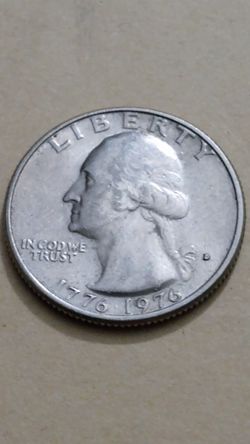 Bicentennial Quarter 1(contact info removed) D Mint Mark