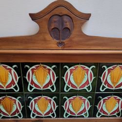 19th-Century Wooden Washstand