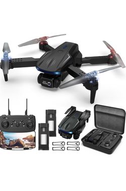 BEST DRONE IN TOWN!!!  Brand new Drone with REAL WIFI TRANSMISSION Camera 1080P HD, FPV Drones with 2 Batteries,