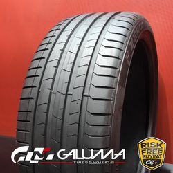 1 (One) Tire LikeNEW Pirelli P-Zero (PZ4) ELECT PNCS T0 255/35R21 No Patch 94855