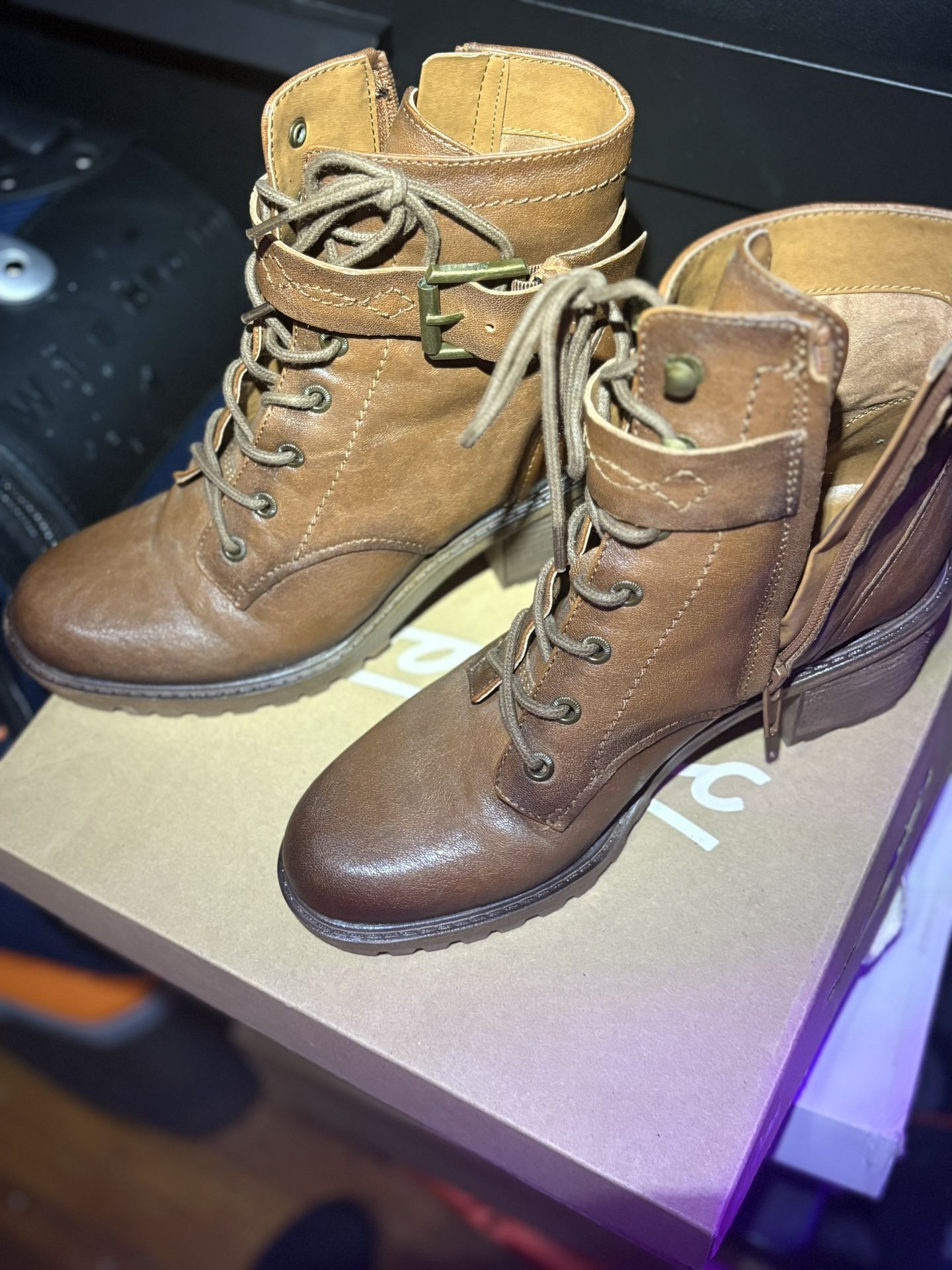 Two Pairs Of Zodiac Boots