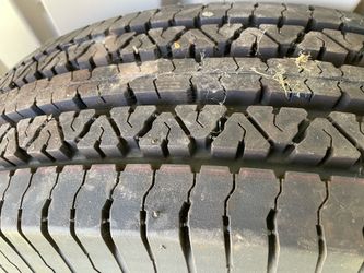 235/85-16 spare tire and wheel.