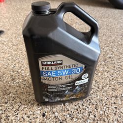 Full Synthetic motor oil, 5W-30