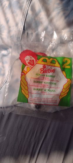 McDonald's Happy Meal toy.    1995.  Kenyan Barbie see below
