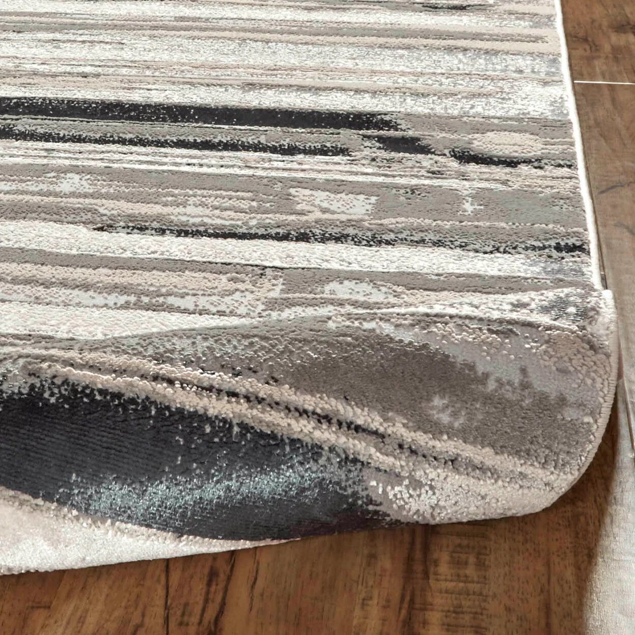 7x 10 Rug feizy jewel area rug silver for Sale in Sacramento, CA OfferUp