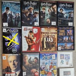 DVD MOVIES $3 EACH