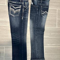 Mens Size 30 Western Jeans 