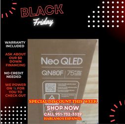 Samsung - 75” Class QN80F Series Neo QLED Mini LED 4K UHD SamsungVision AI Smart Tizen TV