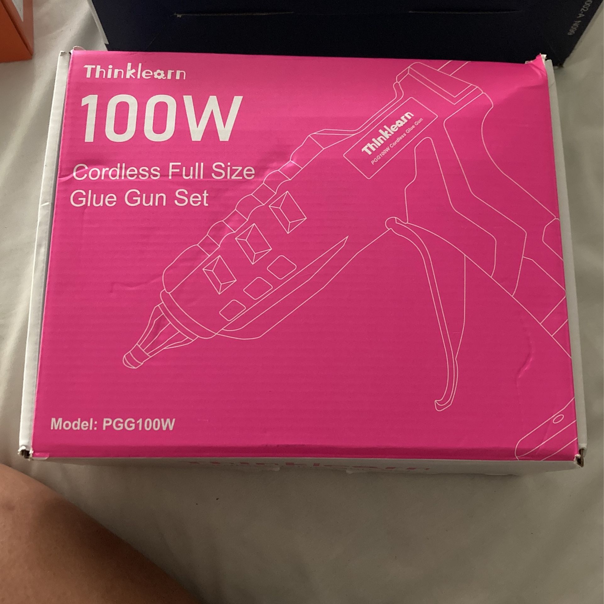 glue gun set up 100w