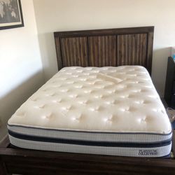 Queen Matress/Bed frame