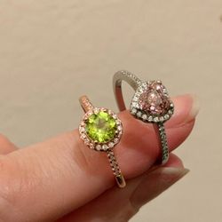 2 Pieces Clearance Vintage Size 7 Wedding Bands 