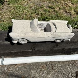 2ft Long Concrete Classic Car Plant Holder
