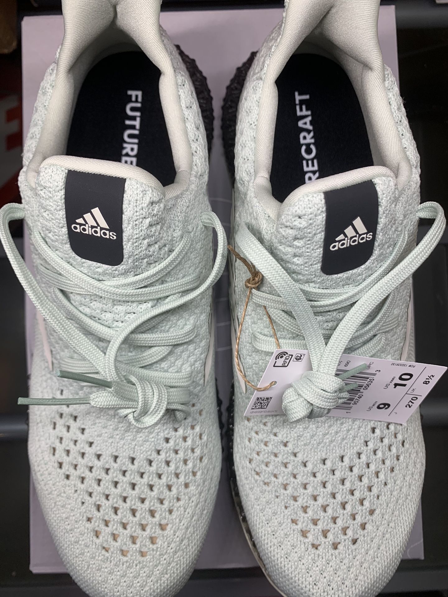 Adidas 4D Futurecraft Running Linen Green GX6603 Men\'s Size 7 Women\'s Size 8 NEW adidas 4D Futurecraft Linen Green | Where To Buy | GX6603 main image 2