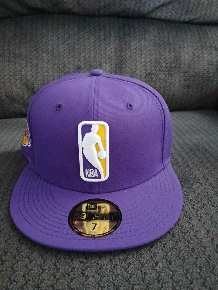 NBA Logo Lakers Fitted Cap