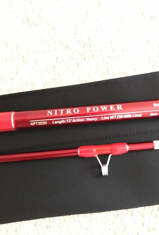 13' ulua fishing Nitro pole (best offer) for Sale in Kailua, HI - OfferUp