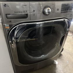 Lg Front Load Washer And Dryer Set Gas