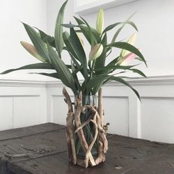 Handmade Driftwood Vase
