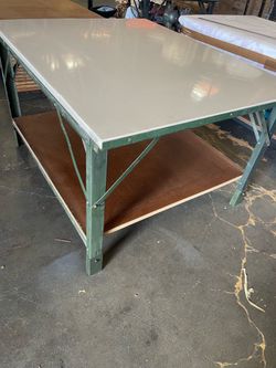 Clay artist table 48 x 60
