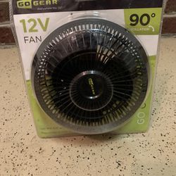 Go Gear 6 volt oscillating fan