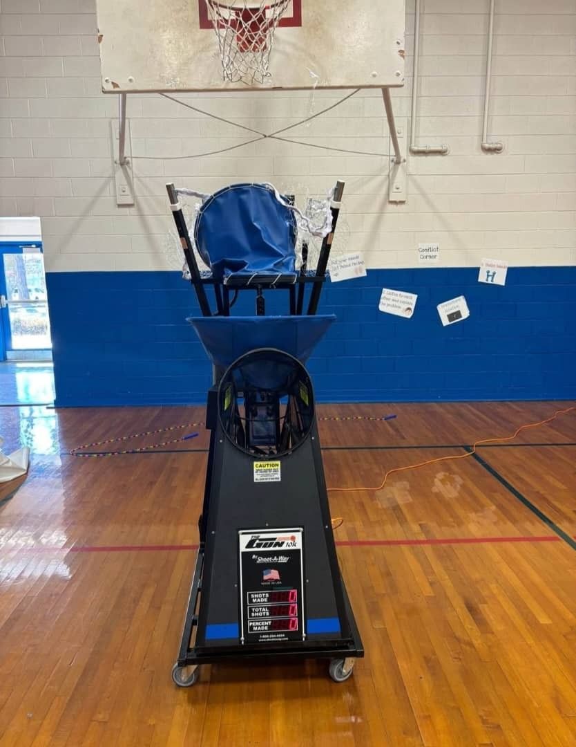 The Gun 10K Basketball Shooting Machine