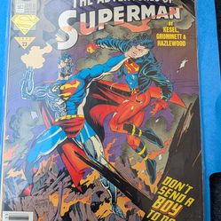 Adventures of Superman #503 (1993) DC Comics Reign of the Supermen VF/NM Bagged