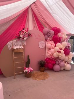 Tents,draping , tables , chairs