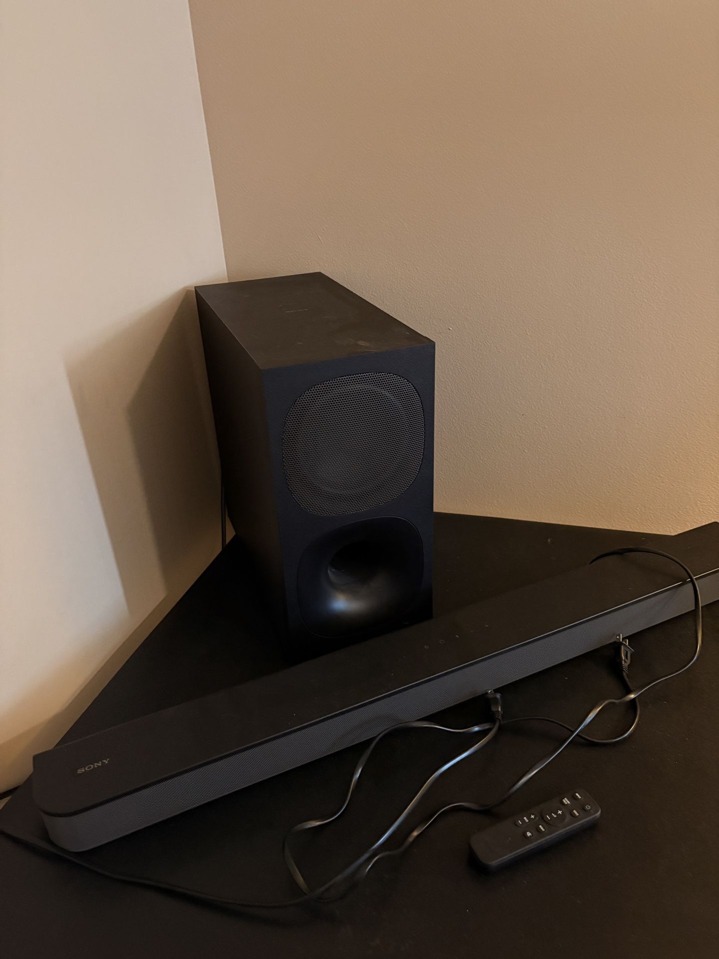 Sony Active Speaker And Subwoofer System