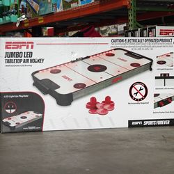 ESPN Jumbo LED Tabletop Air Hockey