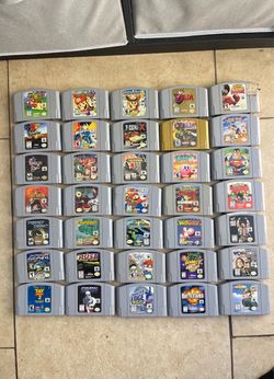 Nintendo 64 / n64 games authentic
