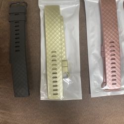 Fitbit Watch and 3-pack