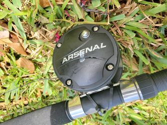 SHAKESPEARE Arsenal AR20GR Fishing Reel & Sturdy Stick Rod for Sale in  Miami, FL - OfferUp