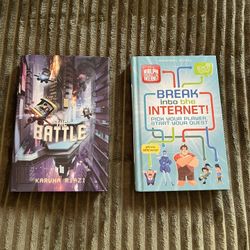Kids Books - The Battle & Disney Ralph Breaks the Internet Novel