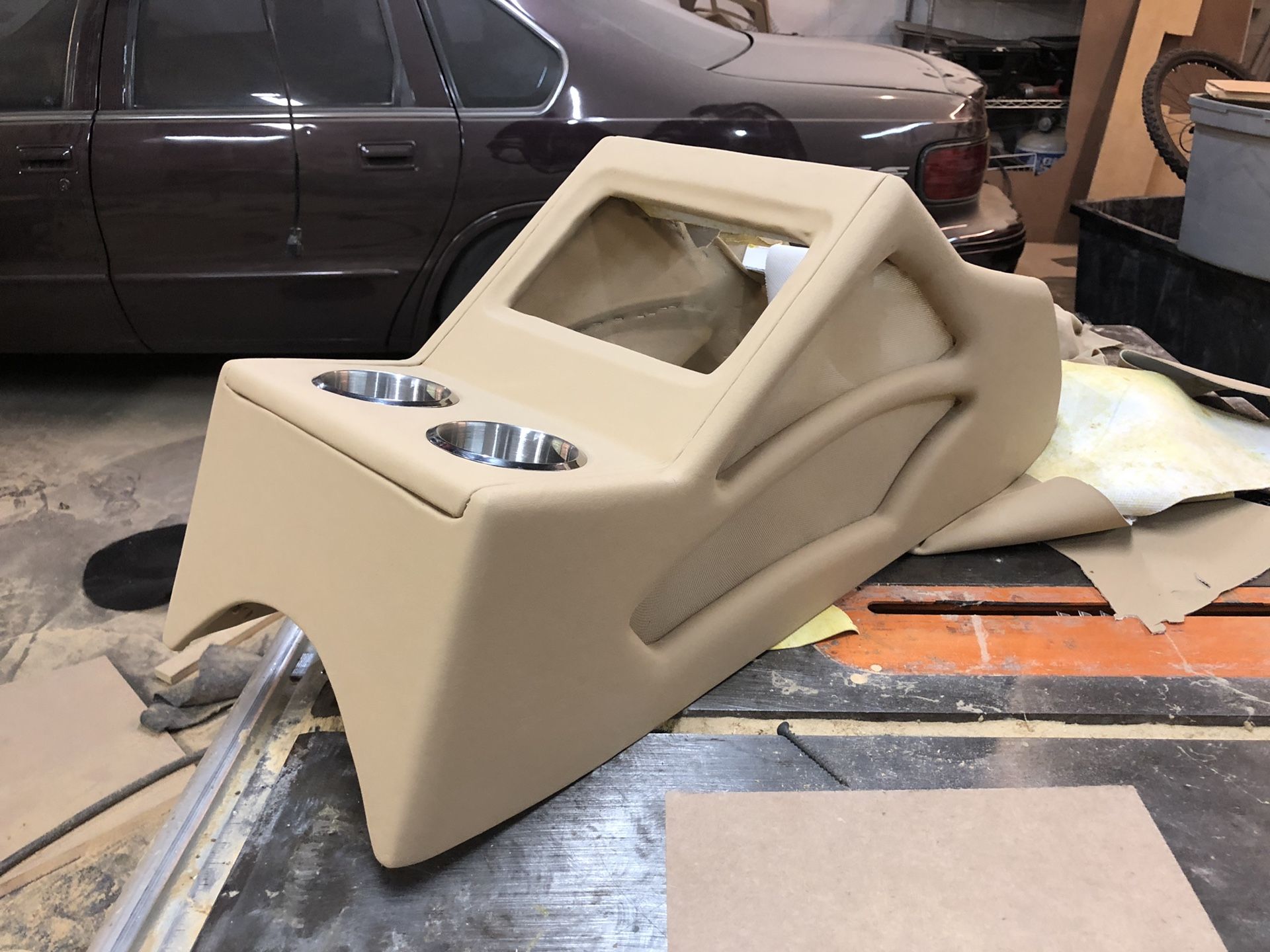 CUSTOM BUILT NEW CENTER CONSOLE