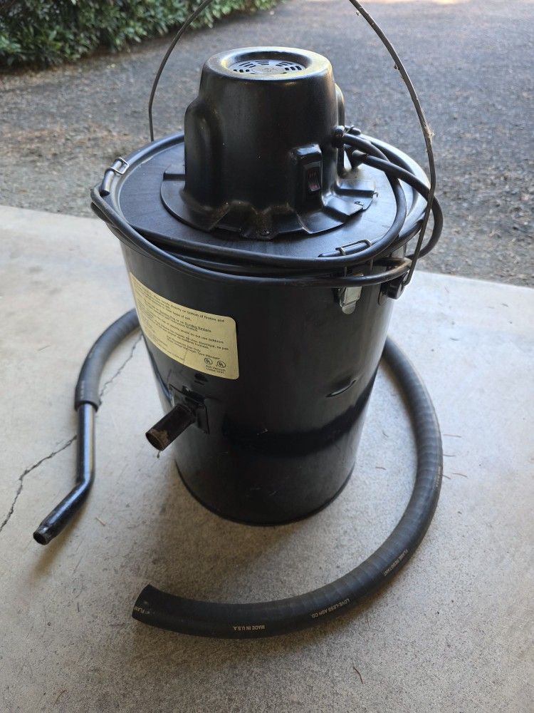 Ash Vacuum For Solo and Pellet Stoves 5gal