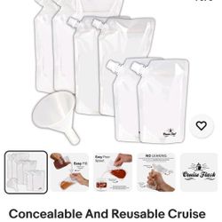 New Plastic Travel Flasks Hide Concealed