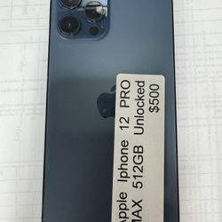 Apple iPhone 12 Pro Max 512gb Unlocked 