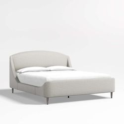 Crate&Barrel Upholstered King Bed