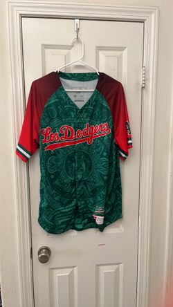 LA Los Dodgers Mexican Heritage Night 2024 Button Up Jersey M Mexico In VGC