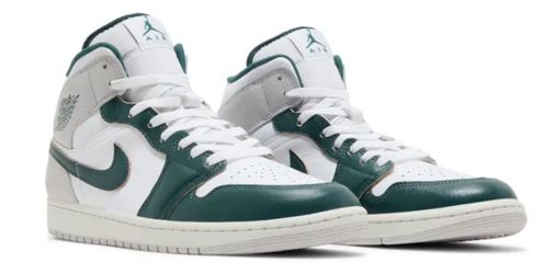 Size 11. Air Jordan 1 Mid SE 'Oxidized Green' 