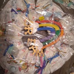 Diaper Wreath