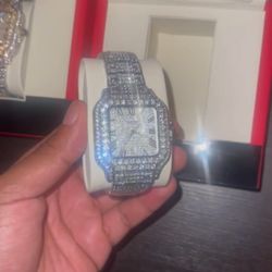 Cartier Men’s Watch Silver 
