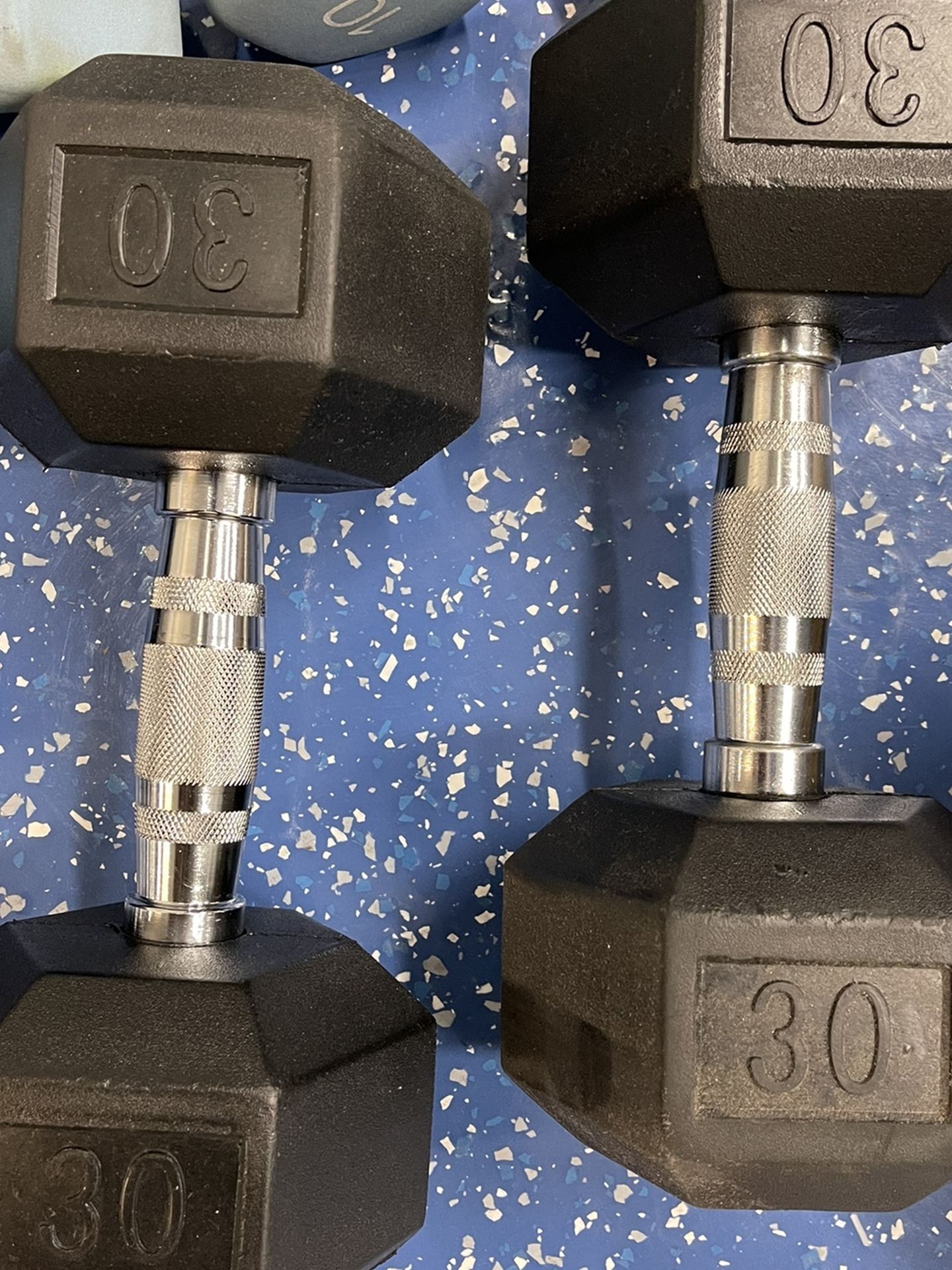 30lbs Unmarked Dumbbells Purchased From Rogue
