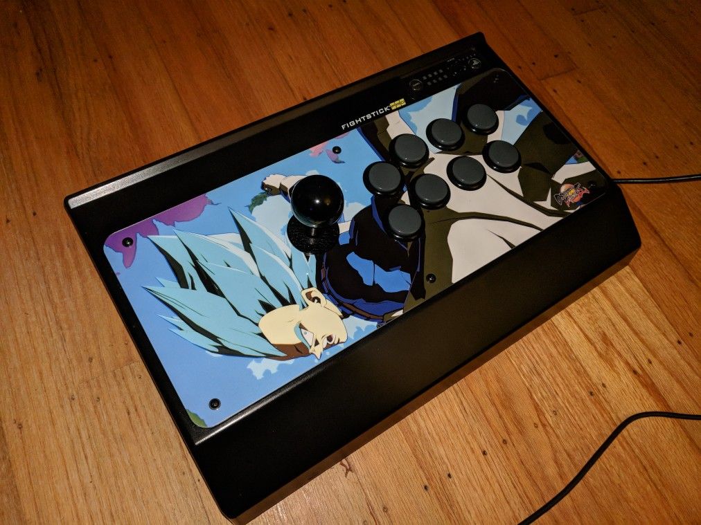 Mad Catz SFxT arcade Fightstick PRO custom art