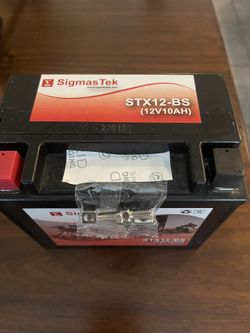 New Sigmas Tek 12V 10AH Battery