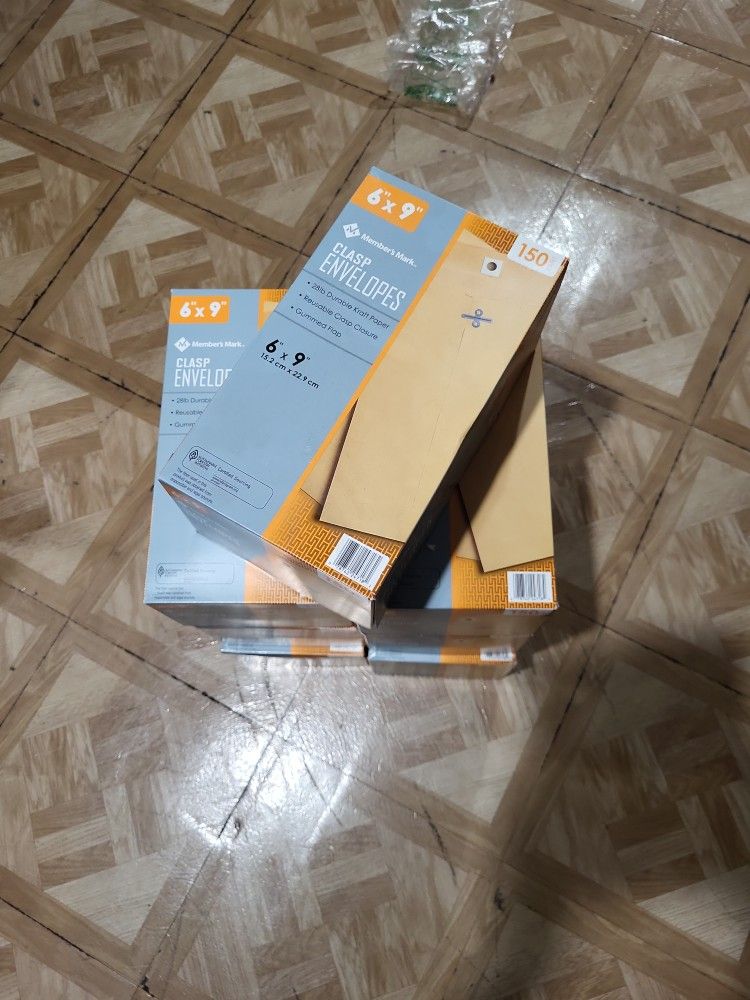 Clasp Envelopes 6x9