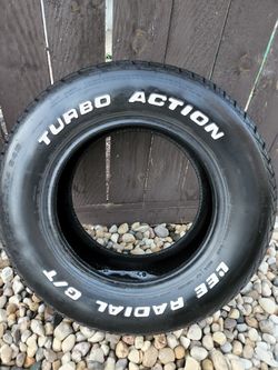 One New Turbo Action Tire