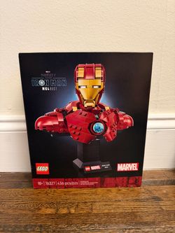 LEGO Marvel Iron Man MK4 Bust 76327 New Sealed